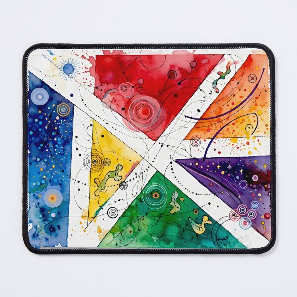 Item preview, Vibrant Abstract Geometric Art #6 designed and sold by Helios Be. Lavsh.