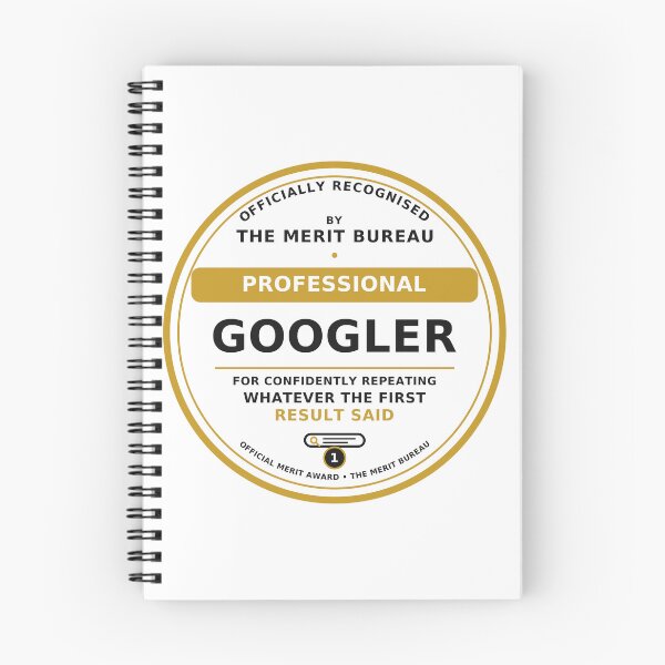 Item preview, Professional Googler Gift | Funny Coworker, Office and IT Award designed and sold by TheMeritBureau.