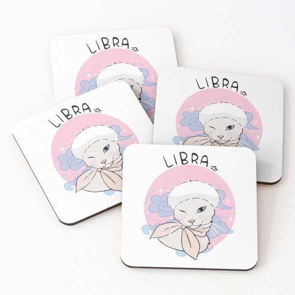 Item preview, Cat Libra Zodiac Sign designed and sold by elgatoysuhumana.