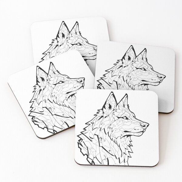 Item preview, Wolf lines designed and sold by Bcolors.
