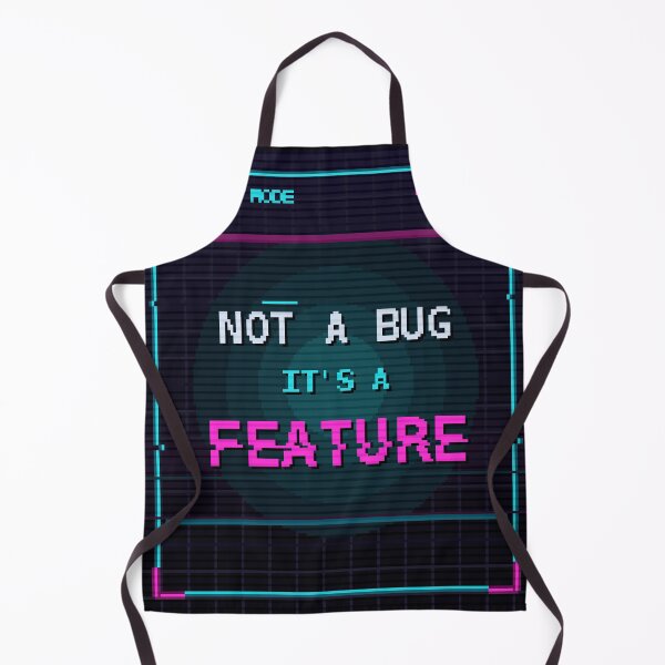Item preview, Not a Bug It's a Feature — Funny Cyberpunk Gamer Coder designed and sold by River1Shop.