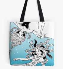 Mermaids Together Tote Bag