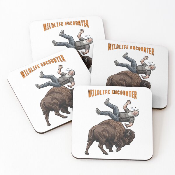 Item preview,   Bison Flipping Man Yellowstone designed and sold by TeeARTHY.