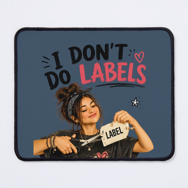 Item preview, I Don't Do Labels Funny Self Love Quote | Empowerment Aesthetic Graphic designed and sold by CJLindy.