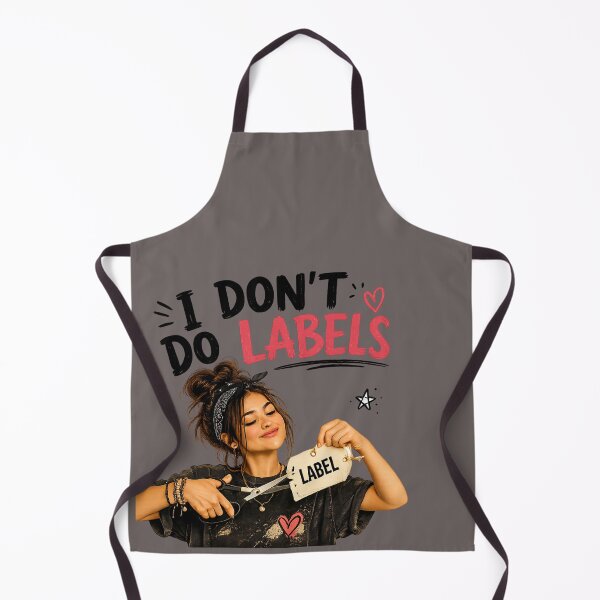 Item preview, I Don't Do Labels Funny Self Love Quote | Empowerment Aesthetic Graphic designed and sold by CJLindy.