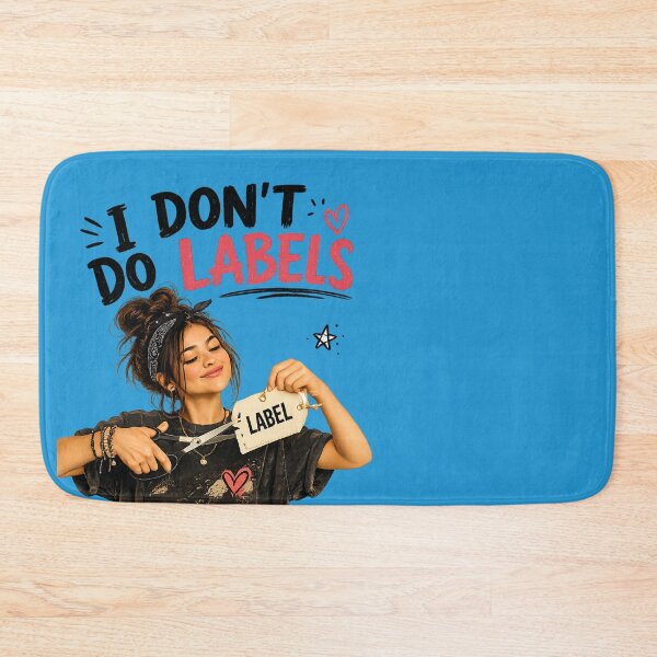 Item preview, I Don't Do Labels Funny Self Love Quote | Empowerment Aesthetic Graphic designed and sold by CJLindy.