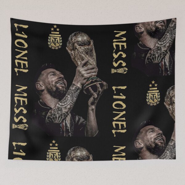 Item preview, Lionel Messi World Champion Tribute designed and sold by InkZillaStudio.