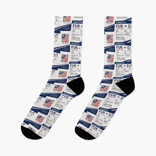 Item preview, ✈️ FUK → DJT Boarding Pass - LAST CALL FOR DEMOCRACY COLLECTION ✈️ - Passenger - Justin Time designed and sold by WheelieGdArt.