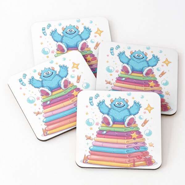 Item preview, Laundry Monster | Adorable Chore Monster Kawaii Sticker designed and sold by Stylestickers55.