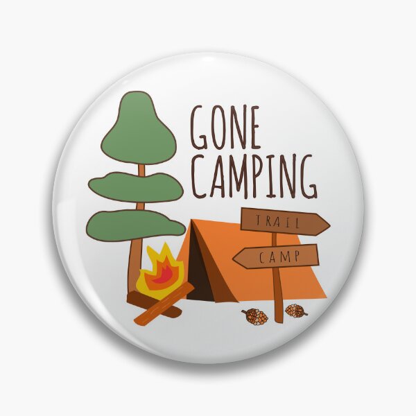 Item preview, Gone Camping Campsite designed and sold by Mountain Flower.