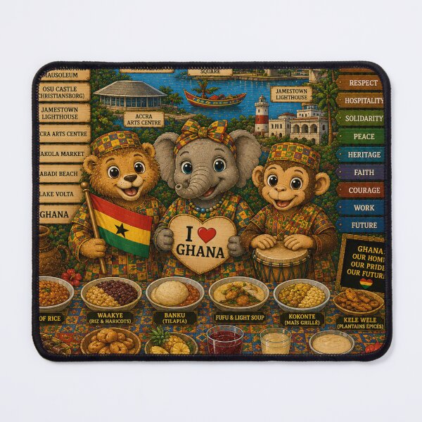Item preview, Ghana Accra – Pride, Culture and Hospitality designed and sold by Cifi64.