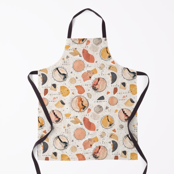 Item preview, Modern Geometric Watercolor Pattern | Abstract Ink Bubble Seamless Print designed and sold by SWSandraWechner.