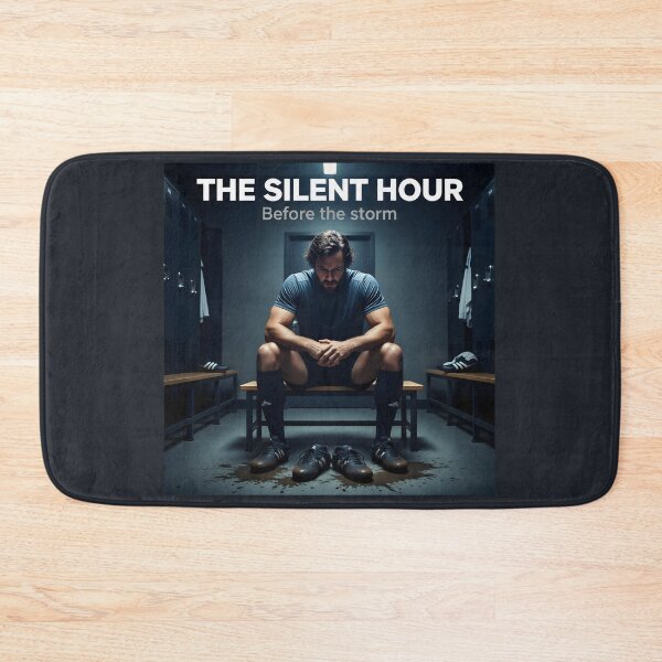 Item preview, The Silent Hour Locker Room Memorabilia: Introspective World Cup Final Player Poster designed and sold by Creative-RE.