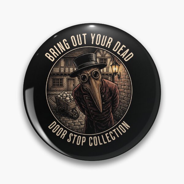 Item preview, Bring Out Your Dead Plague Doctor Skull Halloween designed and sold by d247.