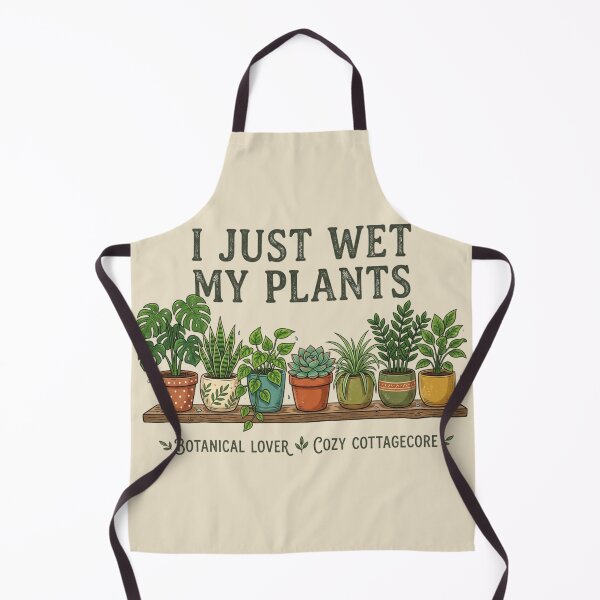 Item preview, I Just Wet My Plants Funny Retro Houseplant Botanical Lover T-Shirt designed and sold by PACS0011.