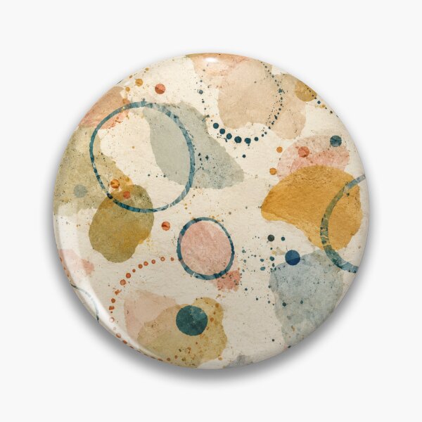 Item preview, Boho Watercolor Bubble Pattern | Soft Organic Seamless Surface Design designed and sold by SWSandraWechner.