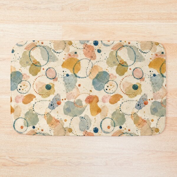 Item preview, Boho Watercolor Bubble Pattern | Soft Organic Seamless Surface Design designed and sold by SWSandraWechner.