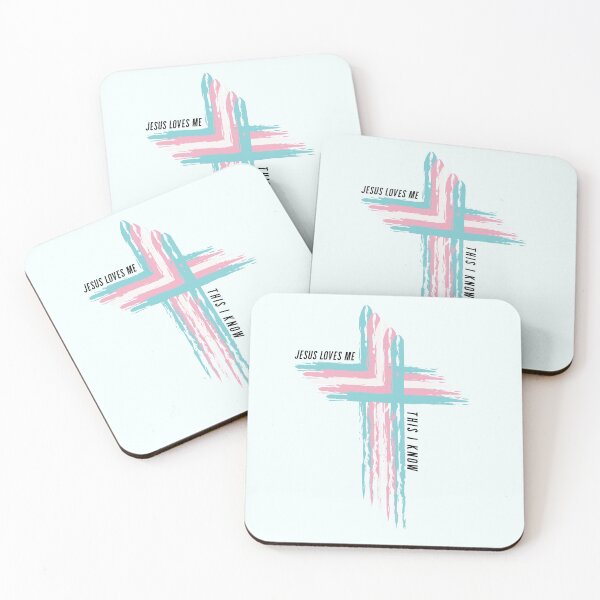 Item preview, Jesus Loves Me - Transgender designed and sold by AWorthyLove.