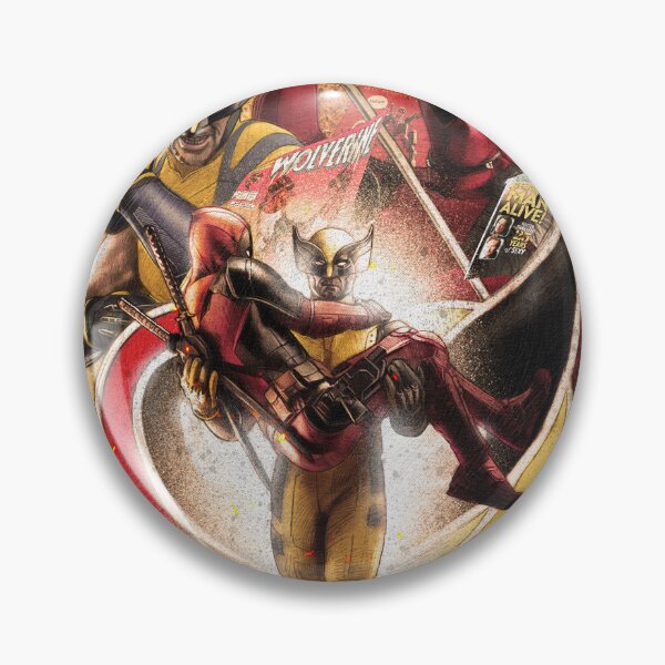Item preview, Deadpool & Wolverine Inspired Design designed and sold by BlackThistleArt.