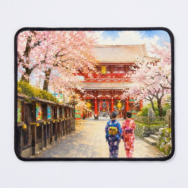 Item preview, Watercolor of Japan designed and sold by SlapThat.