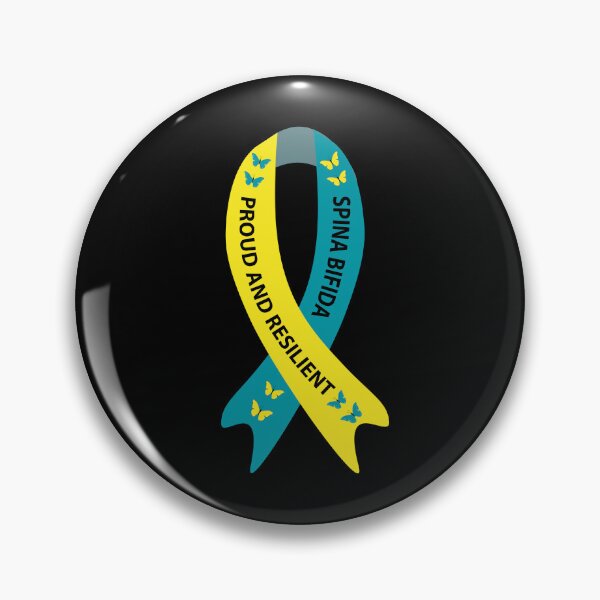Item preview, Spina Bifida Proud and Resilient Awareness Ribbon designed and sold by PattersArt.
