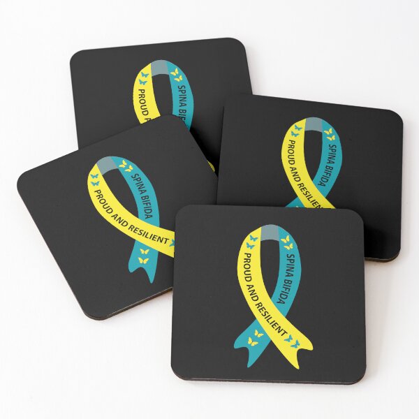 Item preview, Spina Bifida Proud and Resilient Awareness Ribbon designed and sold by PattersArt.