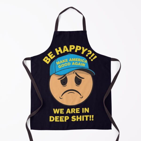 Item preview, BE HAPPY SATIRICAL POLITICAL HUMOR GRAPHIC DESIGN designed and sold by PRINTSCHARMINGM.