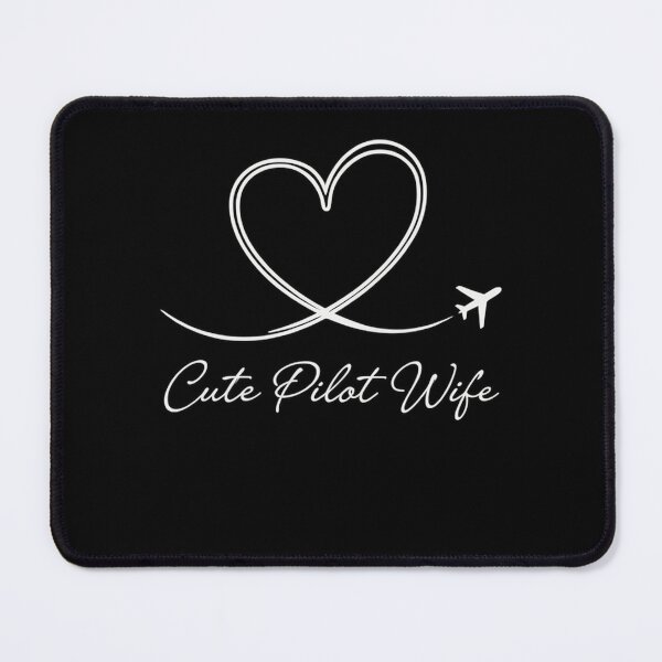 Item preview, Cute Pilot Wife Airplane Heart Aviation Lover Pilot  designed and sold by MizoX7.