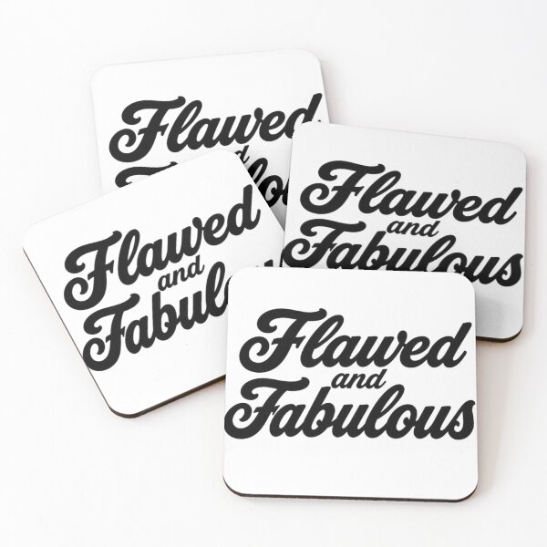 Item preview, Flawed and Fabulous designed and sold by INKRebelGraphic.