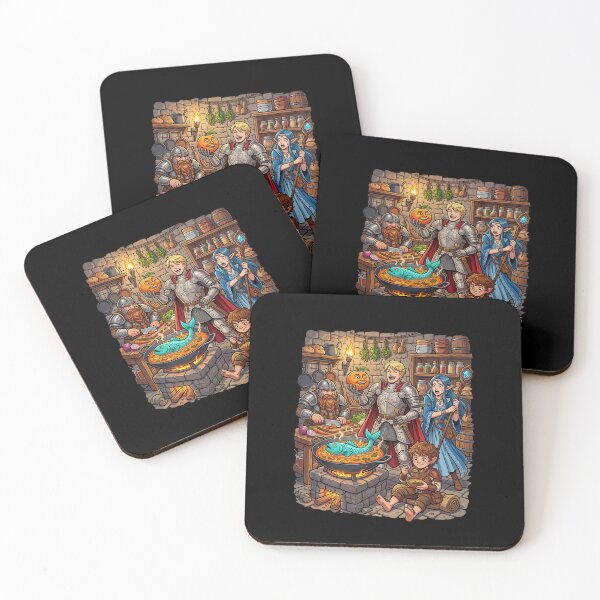 Item preview, Tavern Knight And Wizard Cooking Cauldron designed and sold by TeeARTHY.