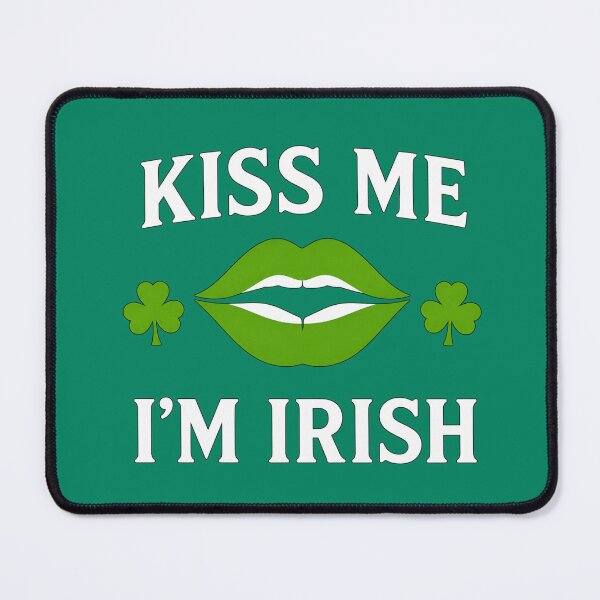 Item preview, Kiss Me I'm Irish Funny St. Patrick's Day Design designed and sold by WHConwayDesigns.