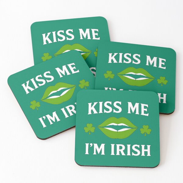 Item preview, Kiss Me I'm Irish Funny St. Patrick's Day Design designed and sold by WHConwayDesigns.