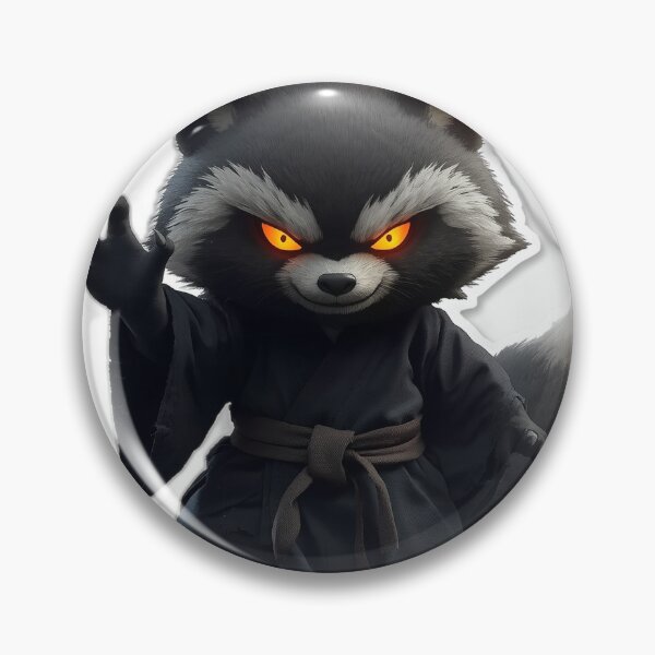 Item preview, Halloween Tanuki Trickster — Japanese Yokai Art designed and sold by Tokyo Neo Noir Collective .
