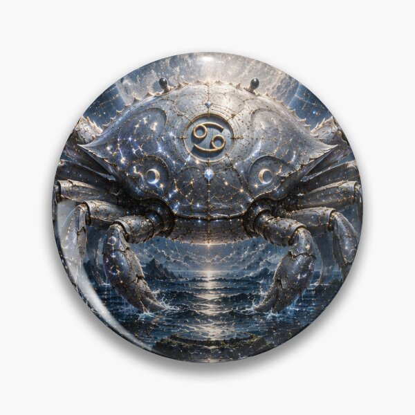 Item preview, Cancer The Lunar Warden: Zodiac Crab Guardian designed and sold by Genesis-Ink.