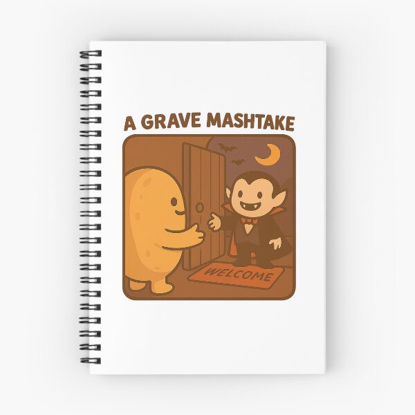 Item preview, Grave Mashtake Potato Vampire Halloween — Funny Trick or Treat Gift designed and sold by Tater Tales.