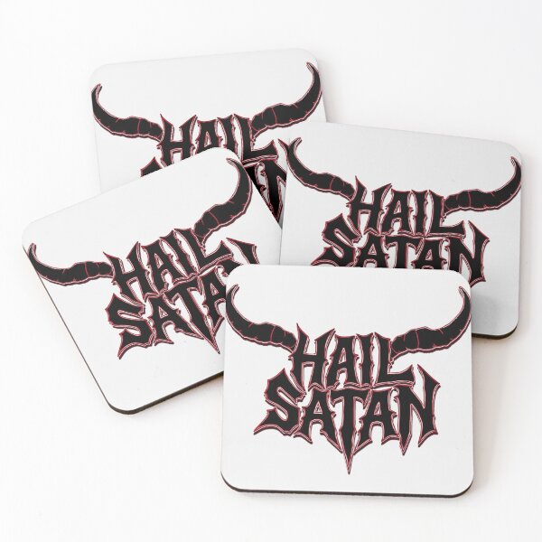 Item preview, HAIL SATAN (Horny) designed and sold by ArThrobDesigns.