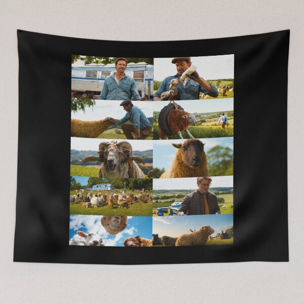 Item preview, the sheep detectives designed and sold by BlockyBeasts.