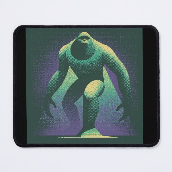 Item preview, Retro Halftone Bigfoot designed and sold by ClubVacay.