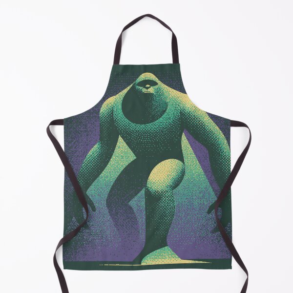 Item preview, Retro Halftone Bigfoot designed and sold by ClubVacay.
