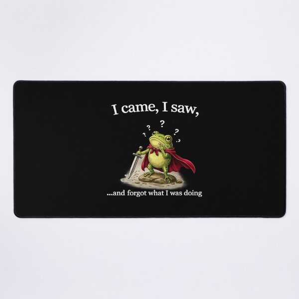 Item preview, I Came I Saw Forgot What I Was Doing Funny Frog Meme designed and sold by LASTIQUE-dd.