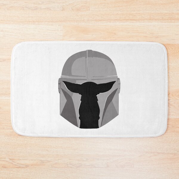 Item preview, Mandalorian Helmet & Grogu | Adorable Star Wars Character | Modern Sci-Fi Artwork designed and sold by DawnColony.