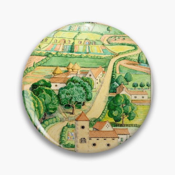 Item preview, The Hill - Hobbiton - Tolkien Vintage Art designed and sold by booksnbobs.