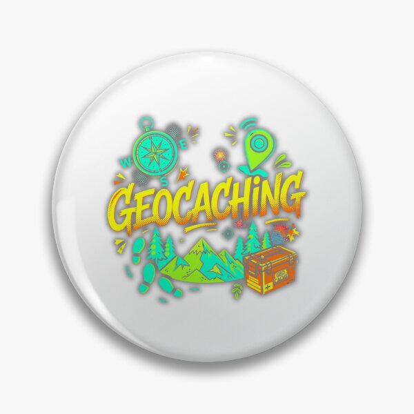 Item preview, Geocaching t shirt with bright colours. designed and sold by Neurospicy Trolls.