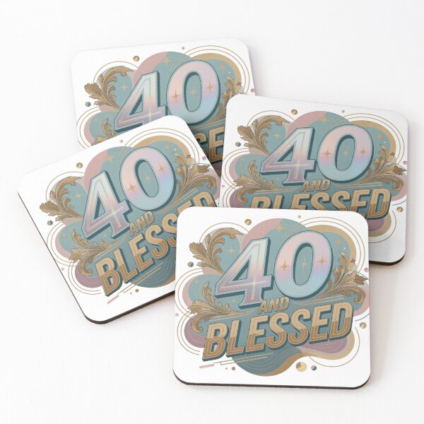 Item preview, 40 and Blessed designed and sold by dazzlemakers.