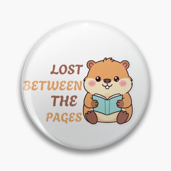 Item preview, LOST BETWEEN THE PAGES WITH CAPYBARA READING A BOOK  ART FOR BOOK LOVERS. designed and sold by ZANU creativity.