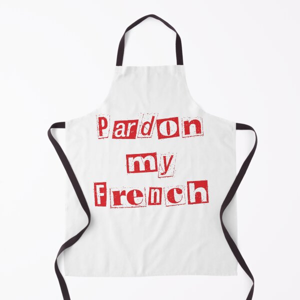 Item preview, Pardon My French Distressed Ransom Note designed and sold by BetweenForms.