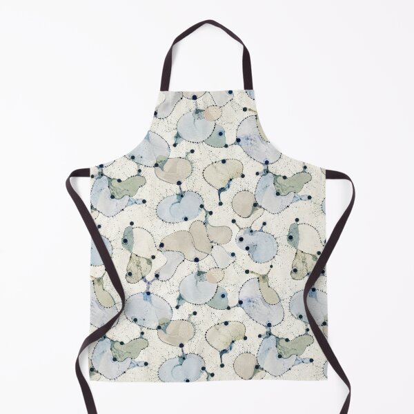 Item preview, Abstract Watercolor Cell Pattern | Organic Blue Seamless Surface Design designed and sold by SWSandraWechner.