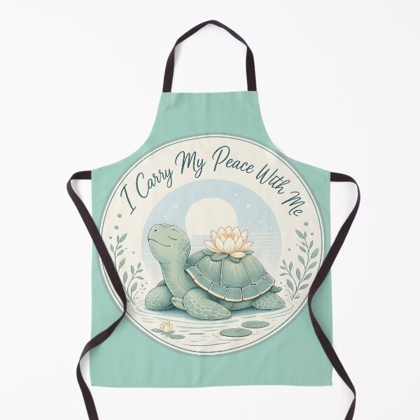 Item preview, I Carry My Peace With Me Turtle Shirt, Mindful Turtle Quote, Inner Peace Aesthetic, Cute Meditation Turtle, Wellness Graphic Tee, Self Care Gift designed and sold by  MAD's Recreation Studio.