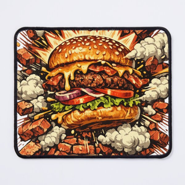 Item preview, Bite First Ask Later: Explosion Burger Consequence Extreme Action Comedy designed and sold by irfanshikh.