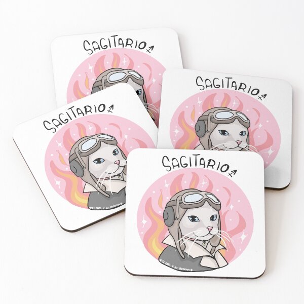Item preview, Sagittarius Cat Zodiac Sign designed and sold by elgatoysuhumana.
